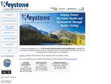 Tablet Screenshot of keystonelabs.com